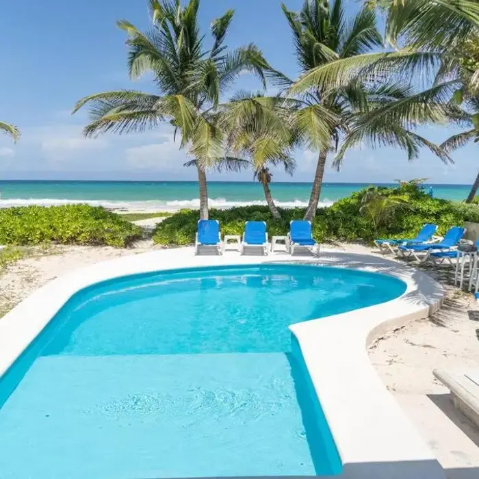Villa Ixchel - right on the beach!