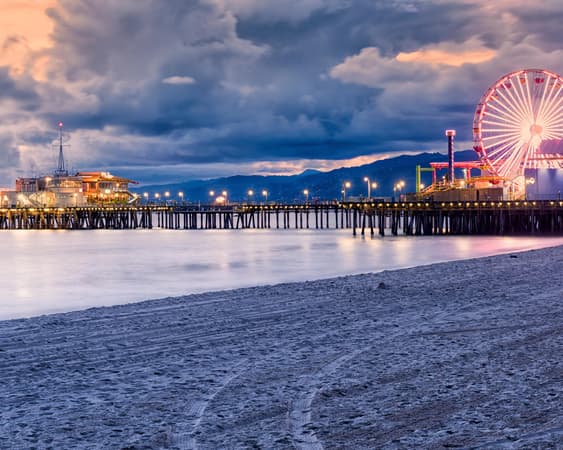 Pacific Park on the Santa Monica Pier