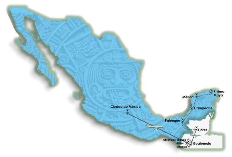 Imagen - México y Guatemala