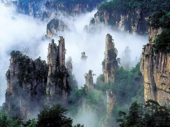 Resim - Grand China Con Zhangjiajie Avartar Mountain
