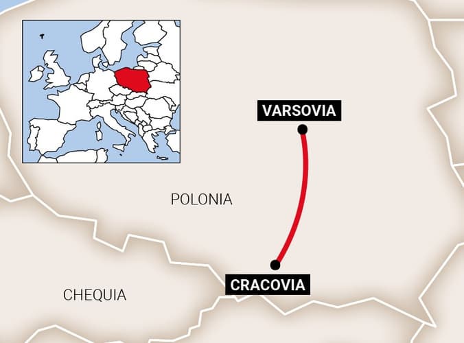 Şəkil - Cracovia y Varsovia