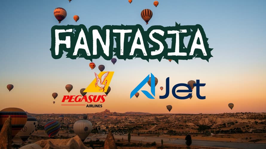 Imagen - Fantasia con Pegasus Airlines o Ajet