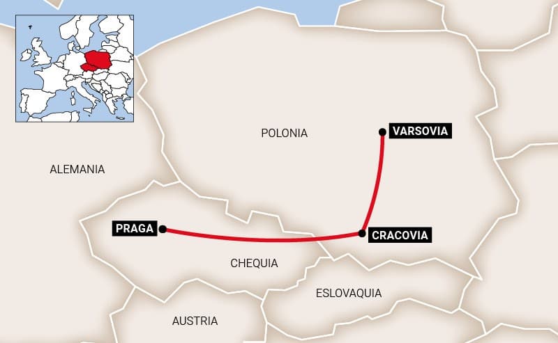 Şəkil - Praga y Polonia (Primera)