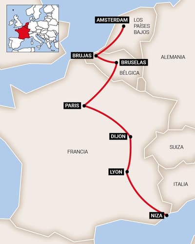 Kép - Países Bajos y Francia - 16 Días