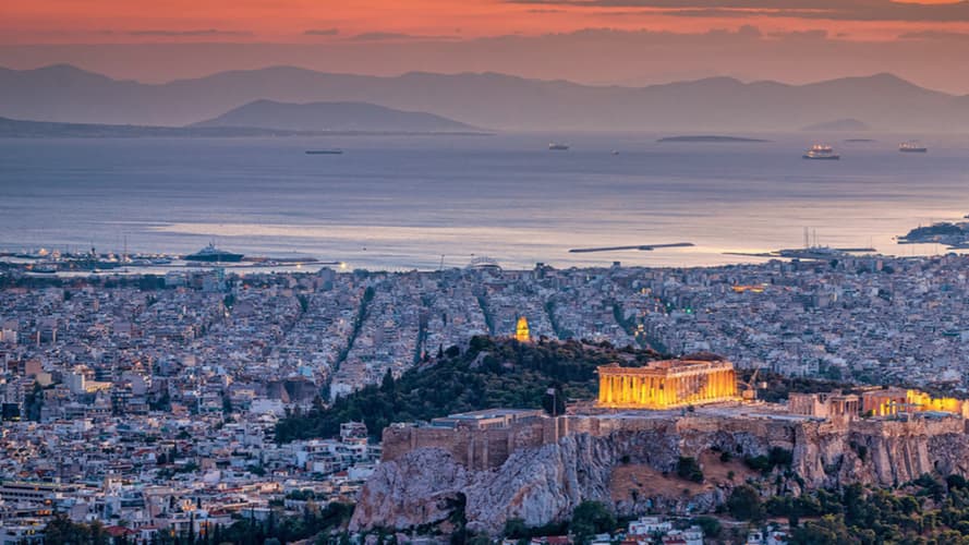 Obraz - Combinè Cyclades - Athènes, Naxos, Paros