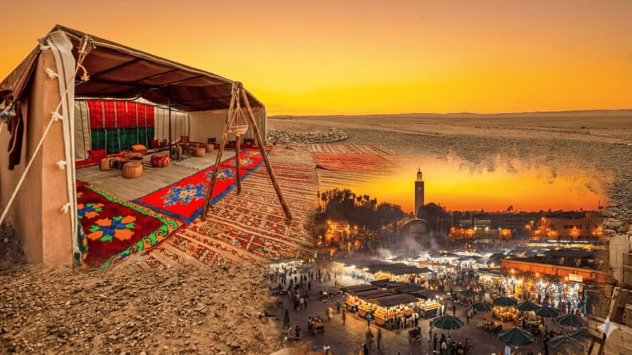 Bild - Marrakech & Agafay: A Journey Between Medina & Desert
