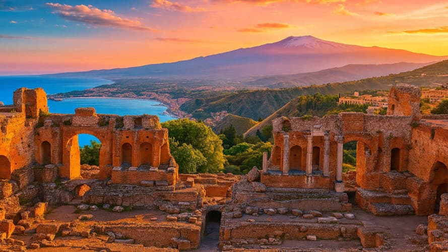 Bild - Autotour Sicile