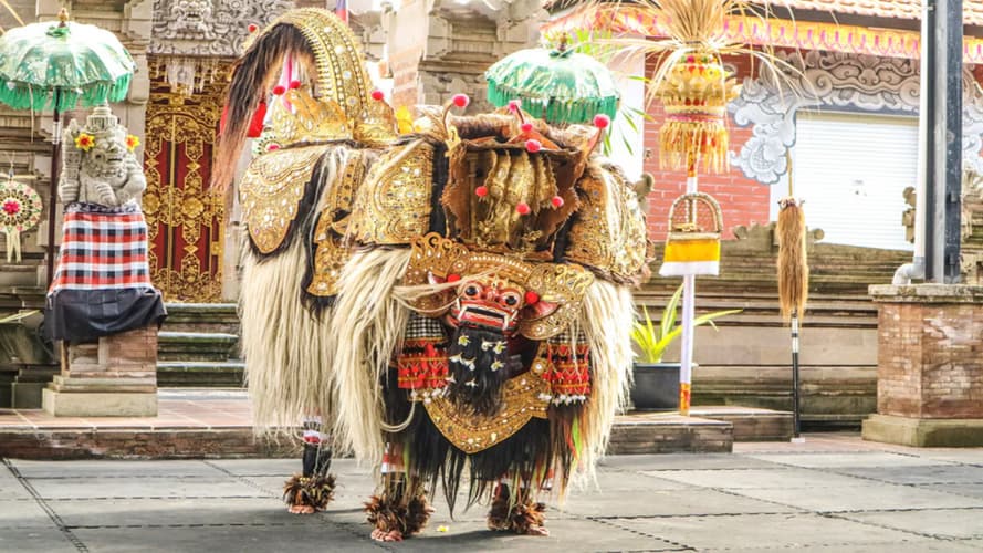 Image - Barong Dance - Kintamani Tour