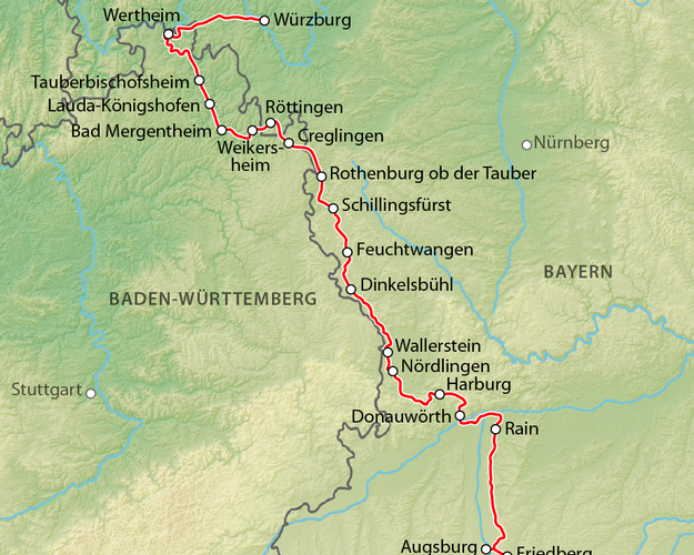 Beeld - Autorondreis De Romantische Strasse | Duitsland