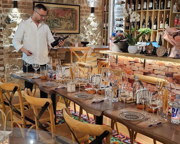 Image - Premium Albanian Wine Tasting in Tirana | Local Pairings & Hosted Experience IEE Participans Only