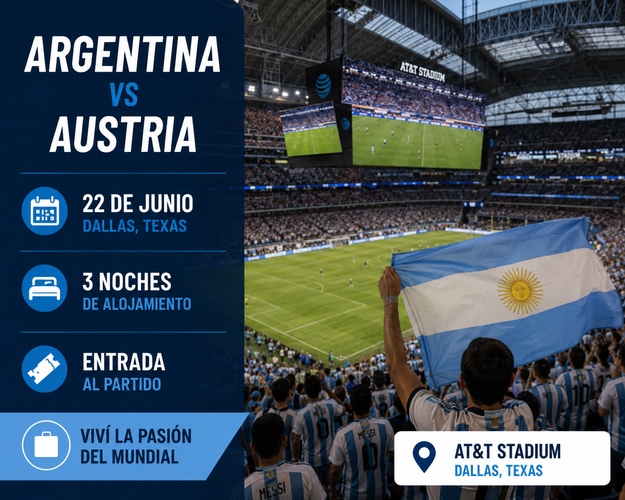 Imagen - Argentina vs Austria | Hotel Marriot Downtown - CATEGORÍA 2