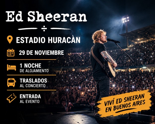 Imagen - Ed Sheeran | Estadio Huracán