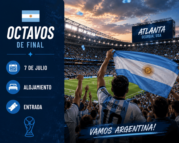 Imagen - Argentina 8vos | Partido 95 - CATEGORÍA 2