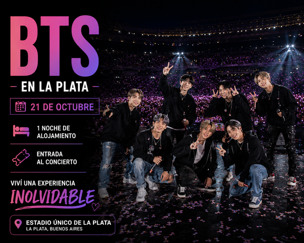 Imagen - BTS | Estadio Único de La Plata