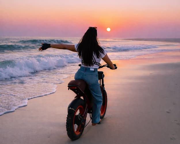 Image - Sunset Beach E-Bike Tour