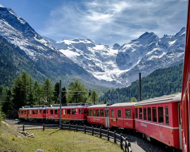 Image -  7 Days Rail Explorer Bernina Express and Interlaken Express