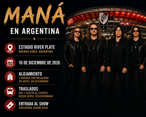 Imagen - Maná en Argentina - Estadio River Plate