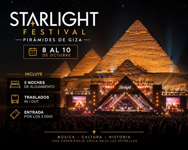Imagen - Starlight Festival | Pirámides de Giza