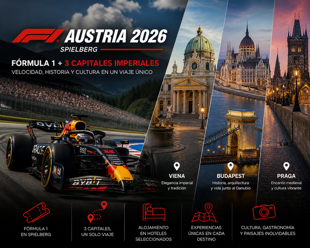 Imagen - Formula 1 | Gran Premio de Austria + Capitales Imperiales