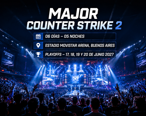 Imagen - Major Counter Strike 2 | Estadio Movistar Arena