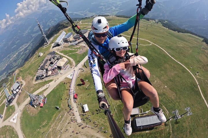 Immagine - Volo privato in parapendio Dolomiti Alpi Plan de Corones