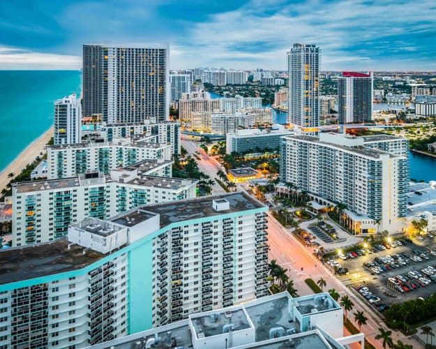 Obraz - New York mit NY Yankee Tickets & Baden in Fort Lauderdale