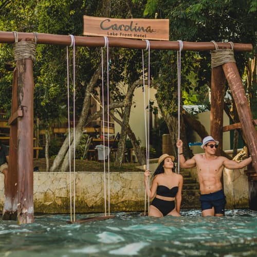 Imagen - HOT SALE🔥🔥 HOTEL CAROLINA BACALAR CON DESAYUNO- 2 AD Y 2MNR- TOUR EN LANCHA POR LA LAGUNA Y CENOTES