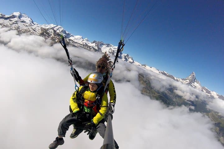 Image - VIP Paragliding from Zermatt, With Matterhorn View