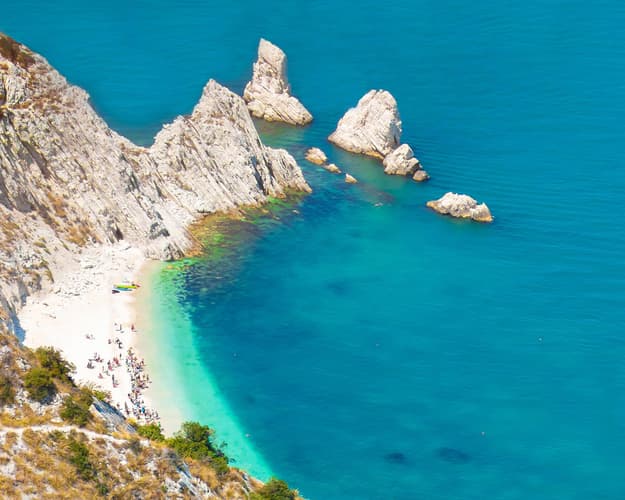 Immagine -  Cartoline marchigiane: tra Sirolo e Portonovo