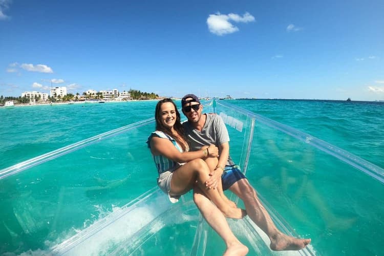 Imagen - Paseo en barco transparente por Isla Mujeres