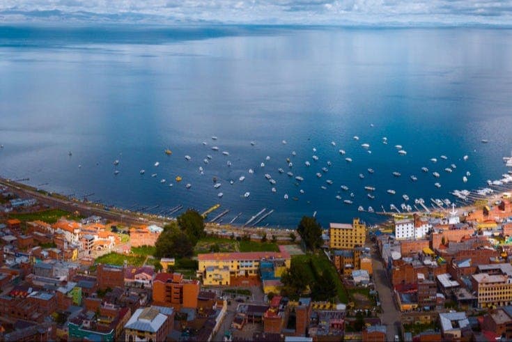 Image - La Paz + Lake Titicaca + Sun Island
