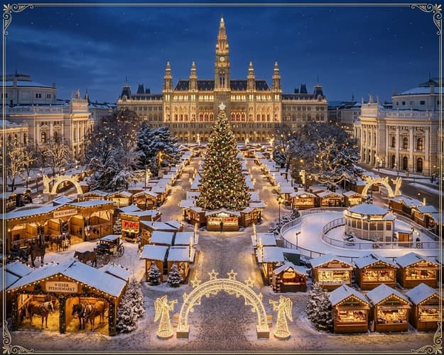 Image -  Christmas markets Vienna | Austria