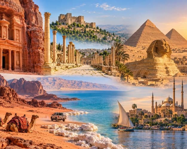 Image - Les Perles de Jordanie & Le Caire