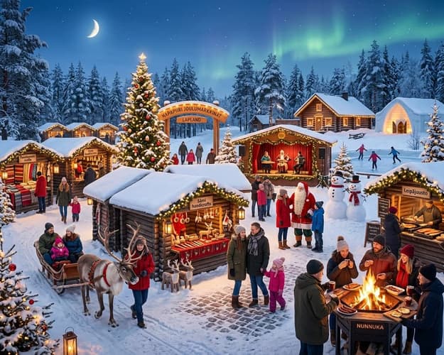 Image -  Christmas markets Lappland | Finland