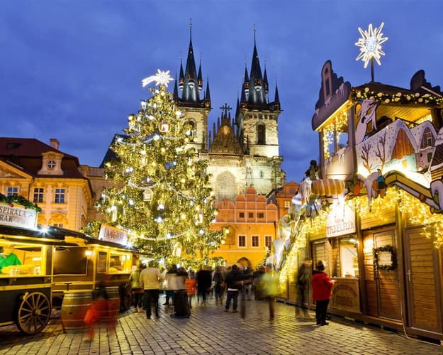 Image - Christmas Market in Prague