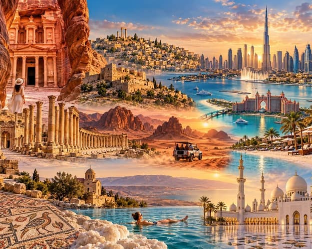 Image - Les Perles de Jordanie & Dubai