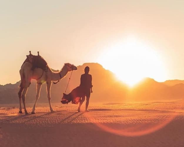 画像 - 1 Day From AQABA to Wadi Rum Camel Ride Sunset View 