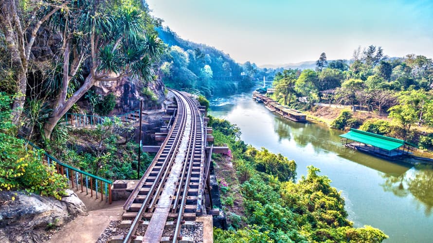 Imagen - Río Kwai con Erawan y Ayutthaya