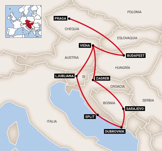 图像 - Balcanes y Capitales Imperiales
