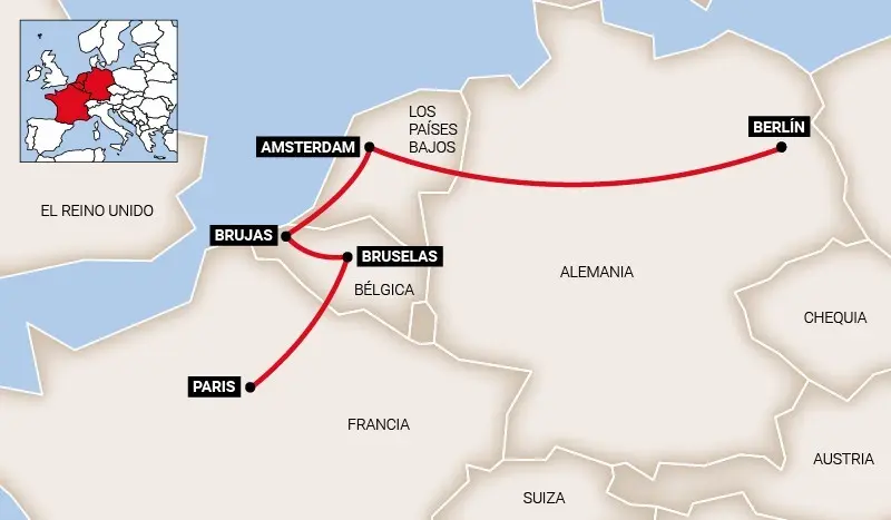 Образ - Berlín, Países Bajos y París - 11 Días