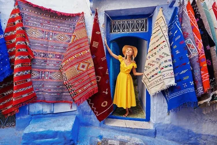 Bild - Tangeri & Chefchaouen, la Perla Blu