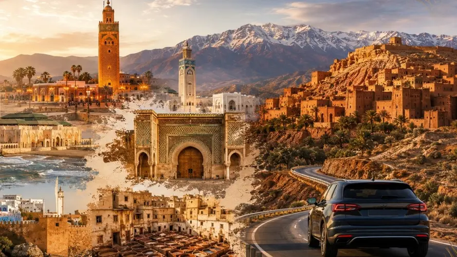 Bild - Maroc en autotour: aventure au cœur des villes impériales