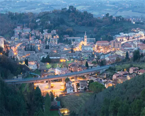 Pueblos montañosos de Umbría