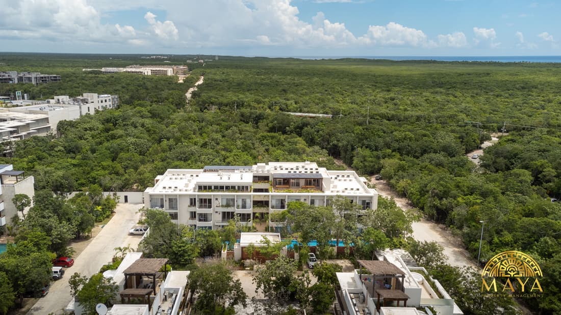 NHOA 112B Lux 1BR Condo Plunge Pool in Aldea Zama