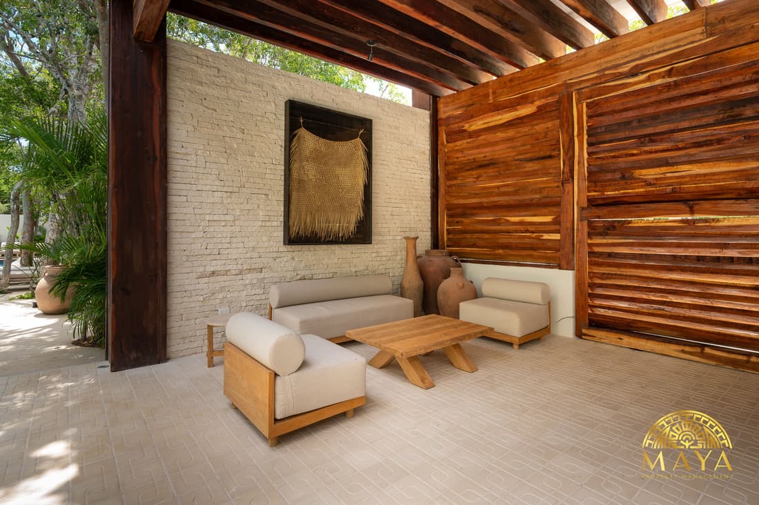 NHOA 112B Lux 1BR Condo Plunge Pool in Aldea Zama