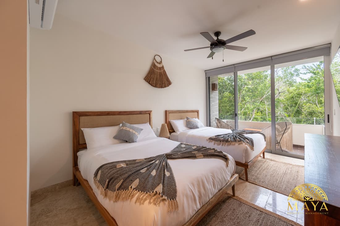 NHOA 208C Lux 1BR Condo Jungle View in Aldea Zama