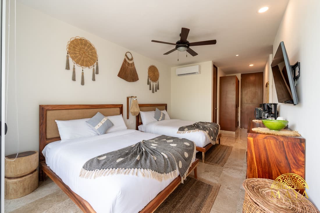 NHOA 207C Lux 1BR Condo Pool View at Aldea Zama