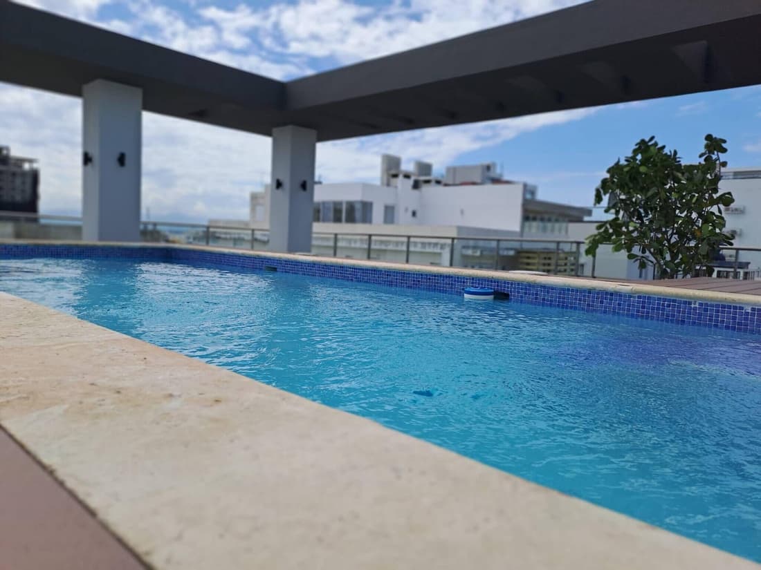 Goistay Elegant Refugio Caribeño 1br Gym Pool Naco APT 9F