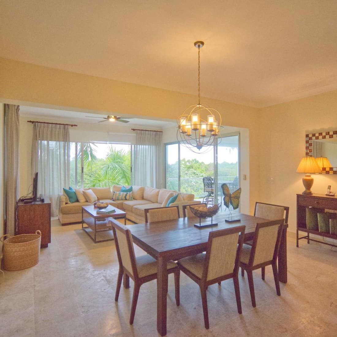 HDM 333 - Golf View Apartment in Exclusive Resort Access to Private Beaches