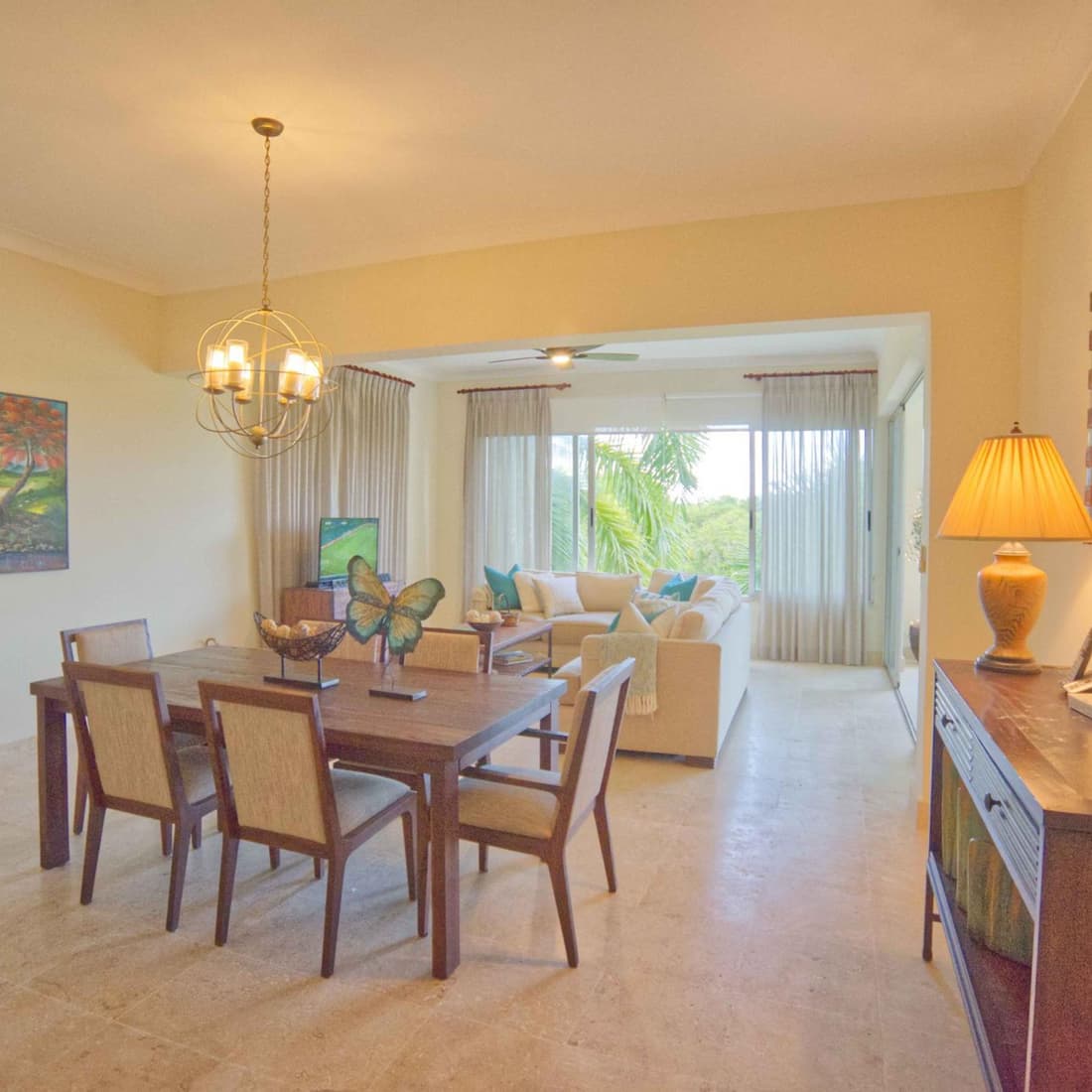 HDM 333 - Golf View Apartment in Exclusive Resort Access to Private Beaches
